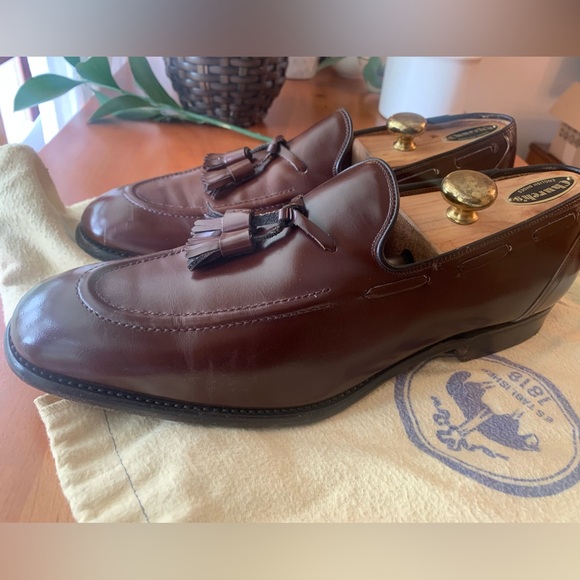 Churchs Kingsley Brown Polished Loafer England Custom Grade Leather, Size 10.5 C - Picture 4 of 7